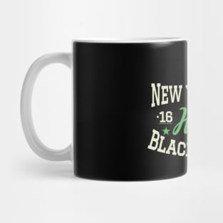 Black Mecca Harlem New York - Harlem Logo - Black Mecca Harlem Shirt Mug